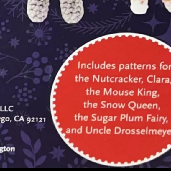 CROCHET NUTCRACKER CHARACTERS CROCHET KIT CHRISTMAS BRAND NEW SEALED - Picture 10 of 16